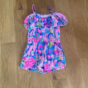 Cute Lilly Pulitzer romper hardly ever worn kids